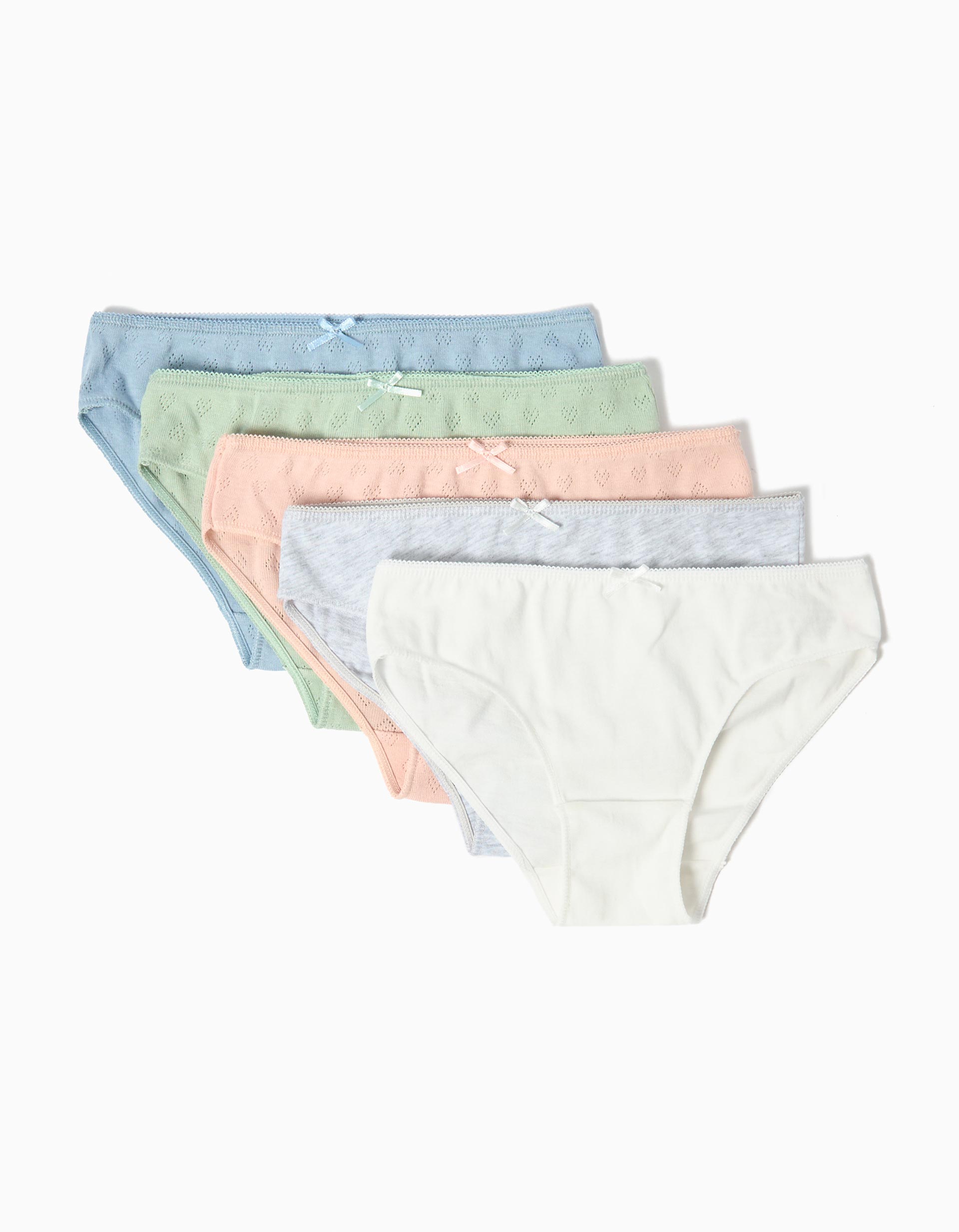Pack 5 Cuecas, Menina, Multicor