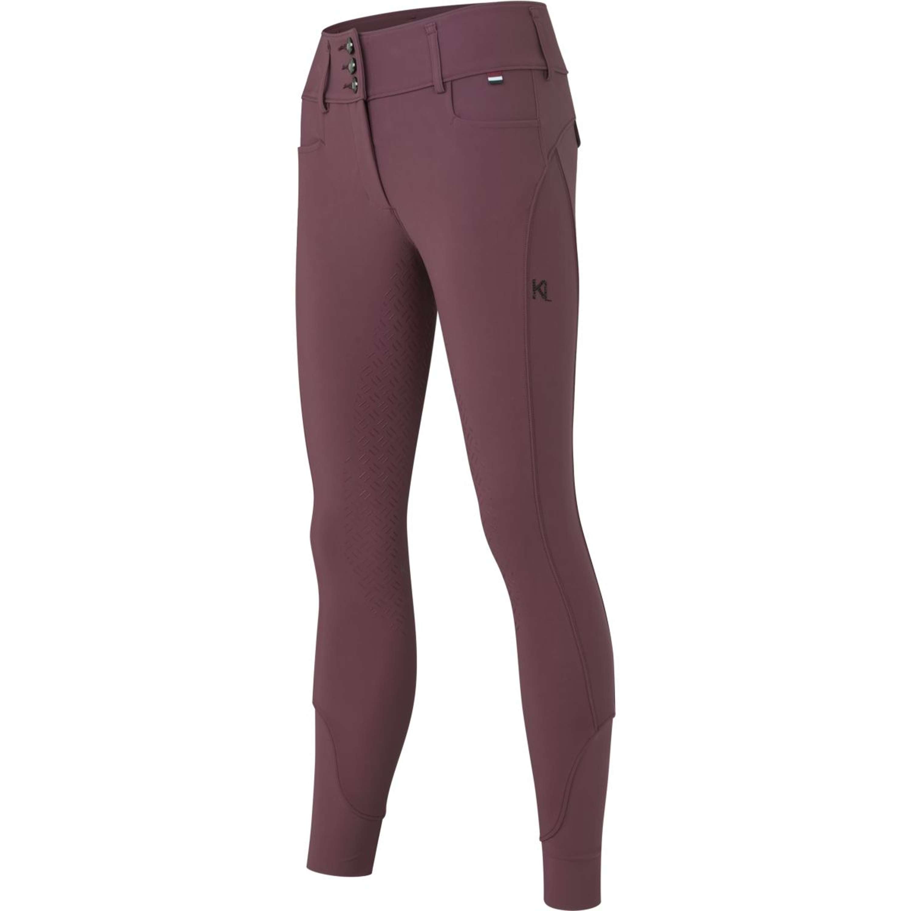 Kingsland Rijbroek KLKimi Full Grip Plum Wine