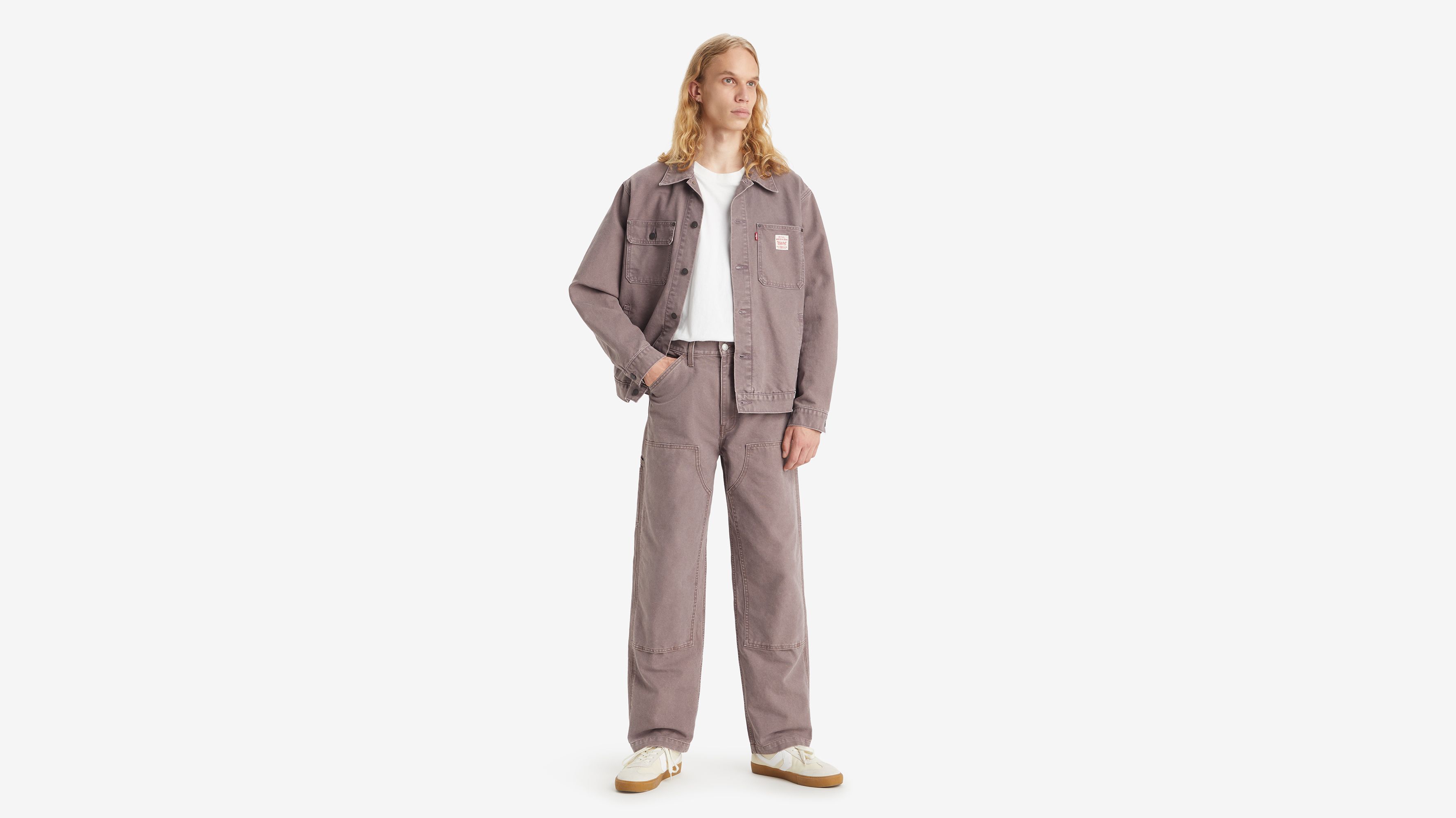 Pantalon 568™ Stay Loose patch genoux - Plum Truffle Super Sweet - Violet