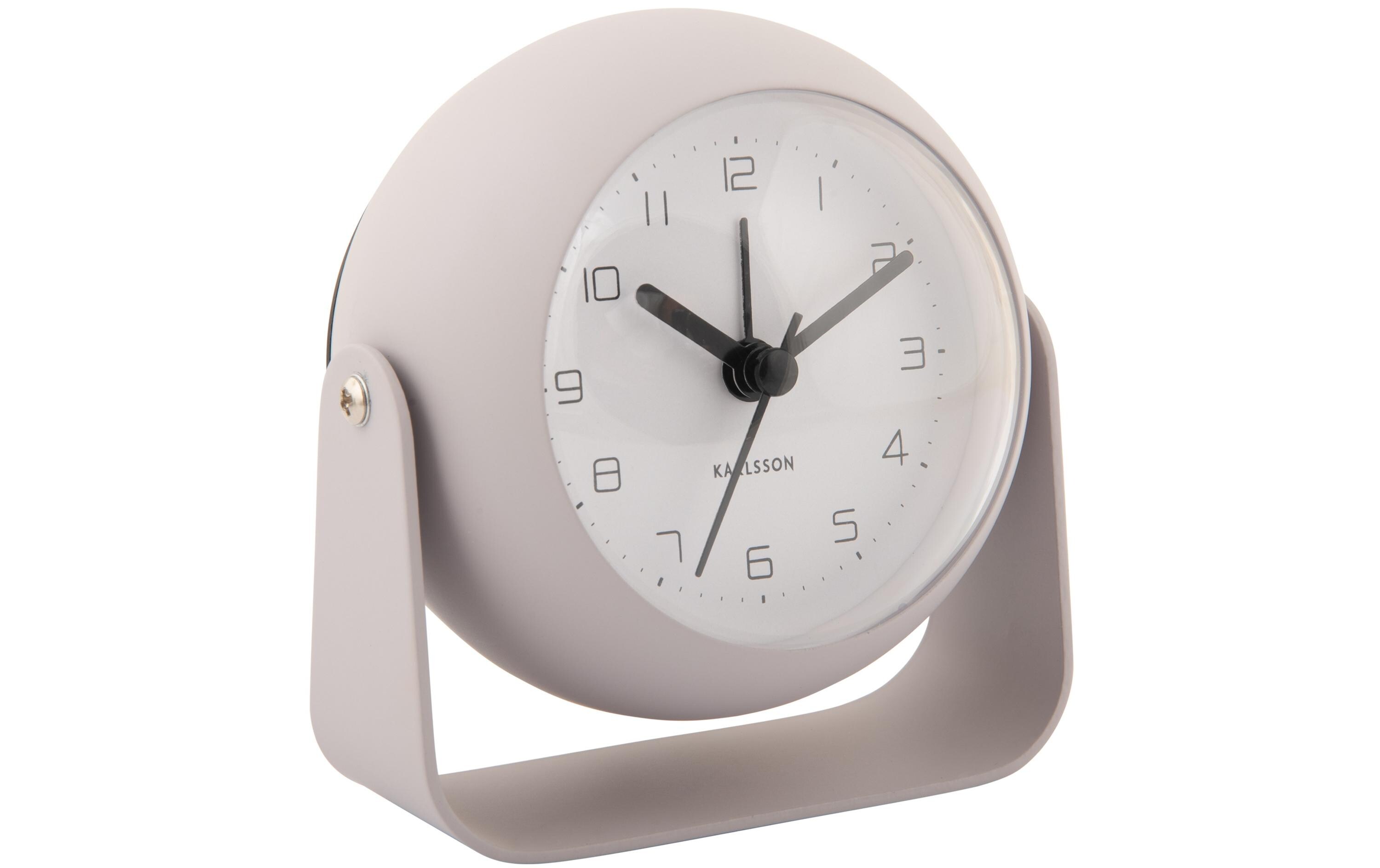 Klassischer Wecker Bunky Cool greyWecker aus Eisen