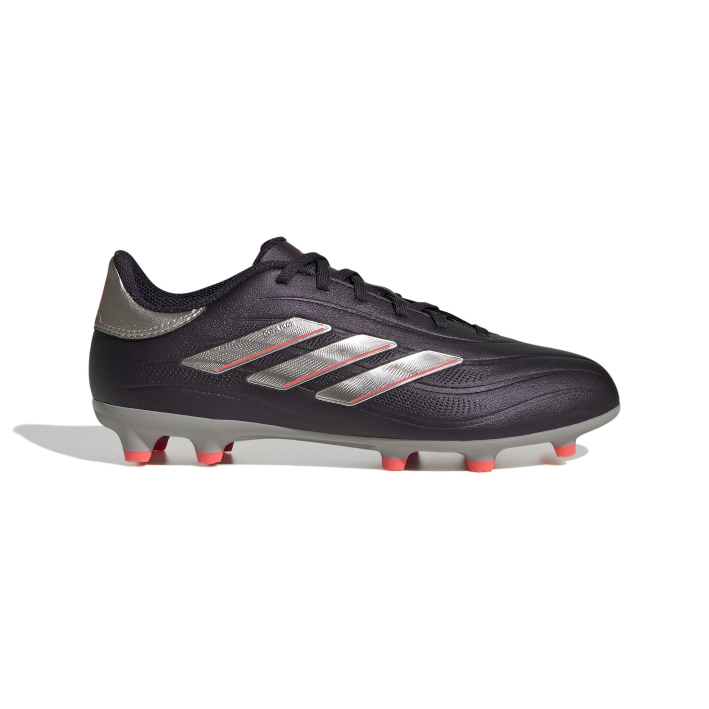 Adidas Copa Pure 2 League Gras Voetbalschoenen (FG) Kids Donkerpaars Zilver Roze
