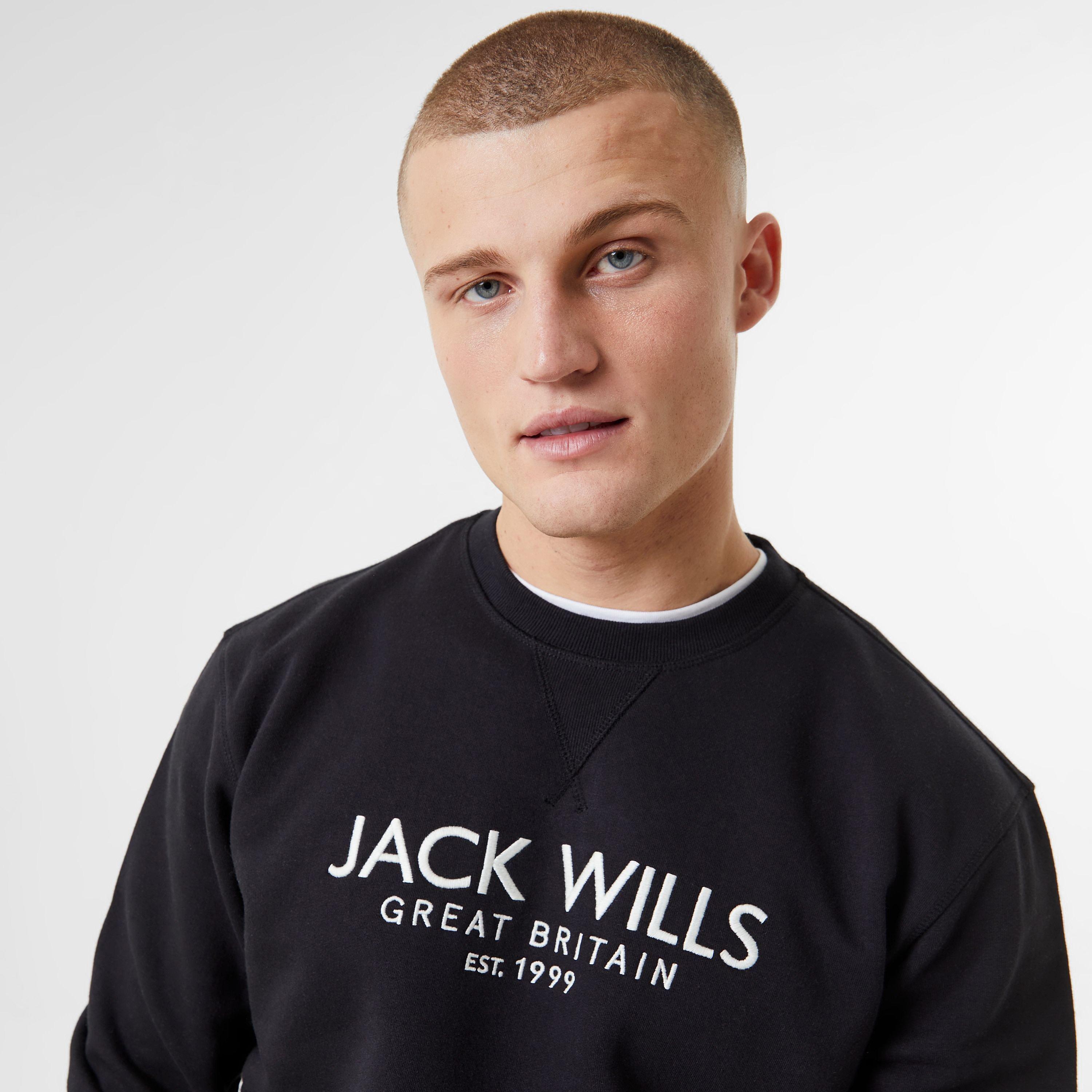 Jack Wills JW Belvue Logo Sweatshirt