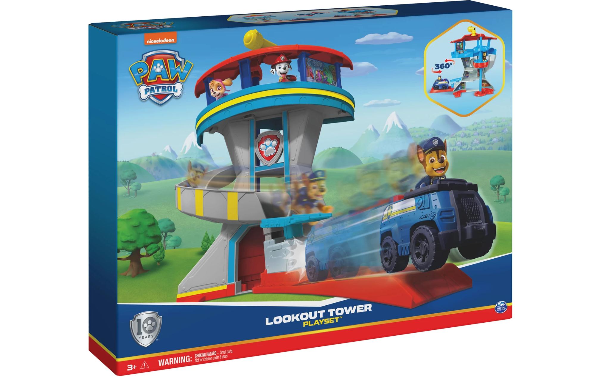 Action Cars Paw Patrol Lookout Tower PlaysetSpielset
