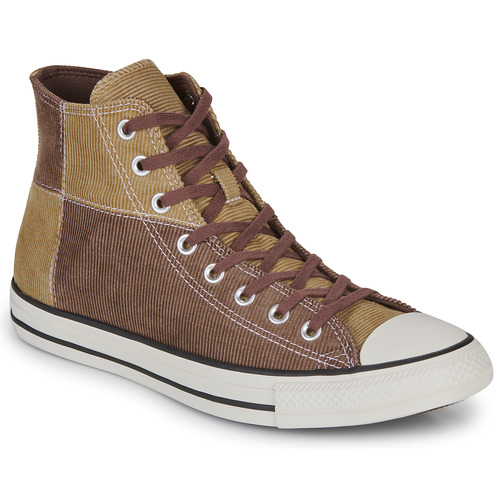 Converse - CHUCK TAYLOR ALL STAR WORKWEAR TEXTILES HI - Marron / Beige