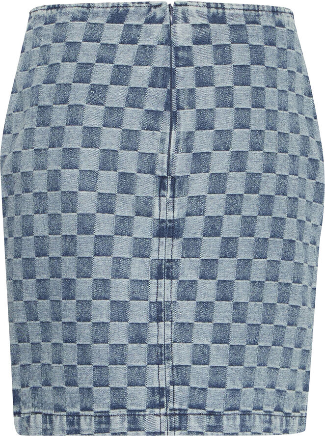 ICHI IHCHEKIE SK Washed blue, denim