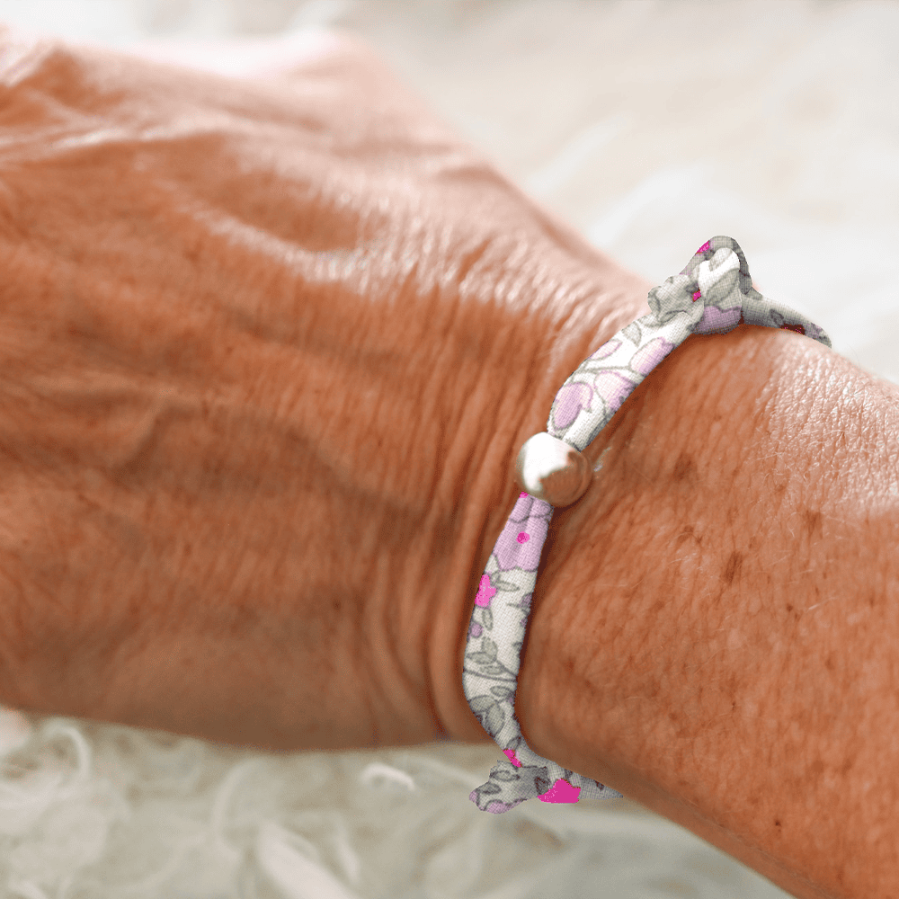 Bracelet Tissu Lisa Serenade Fluo