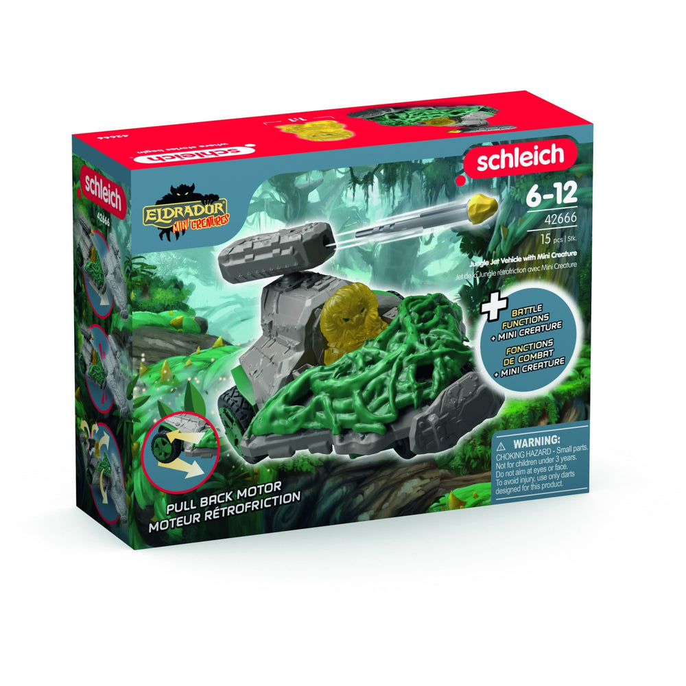Køb Schleich Jungle Jet Køretøj Med Mini-Kreatur