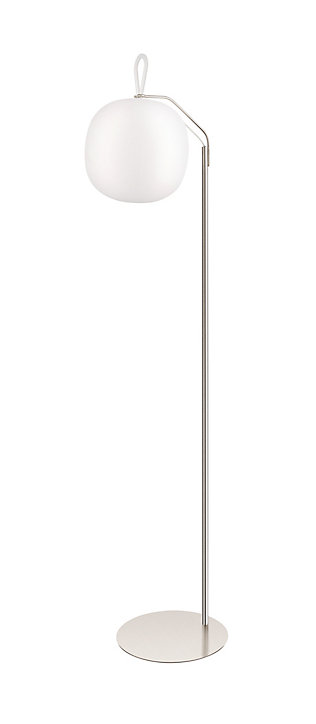 Lampadaire Armanty GoodHome E27 IP20 blanc