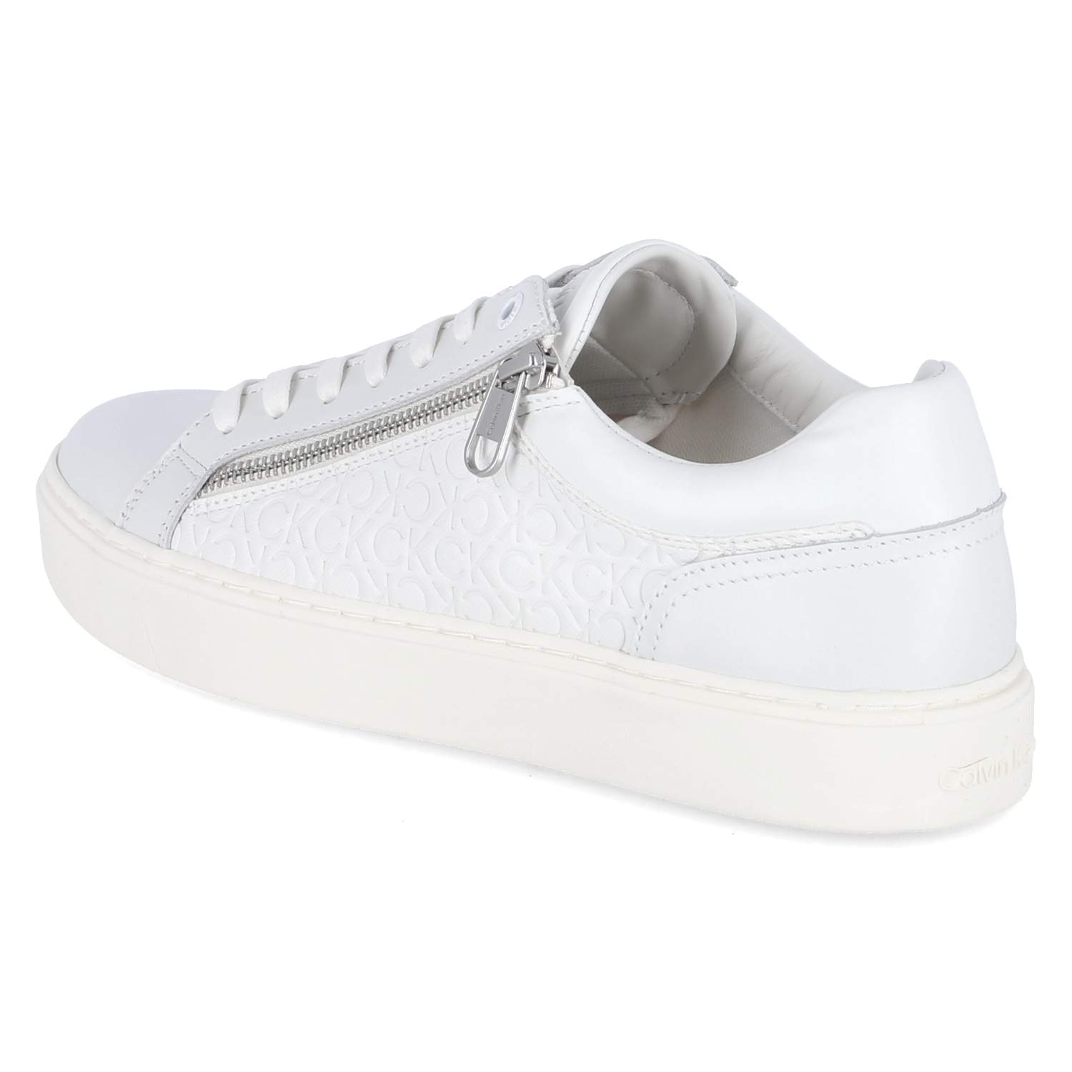 Calvin Klein Low Sneaker - triple white