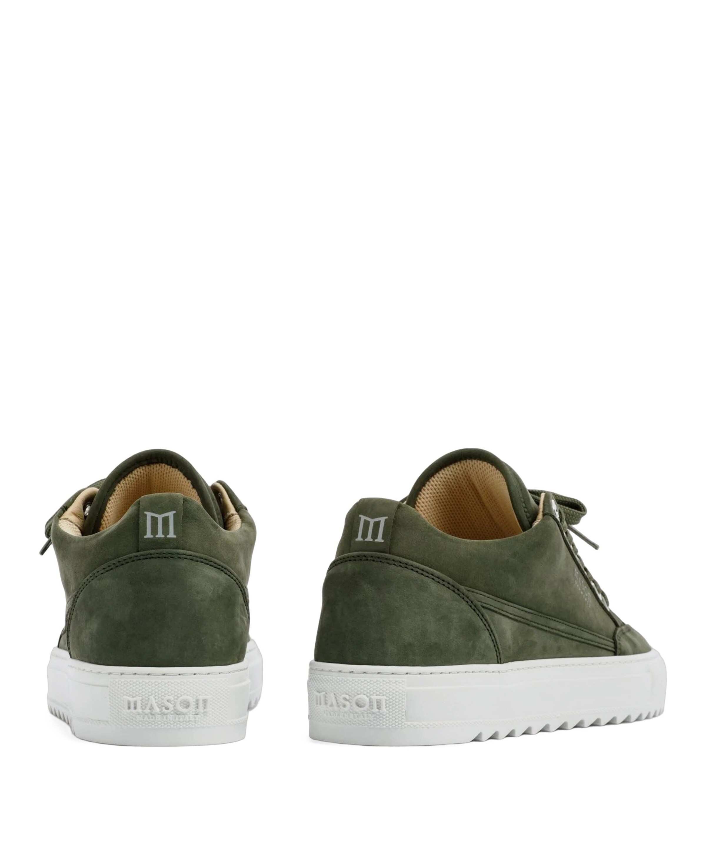 Mason Garments heren sneakers groen