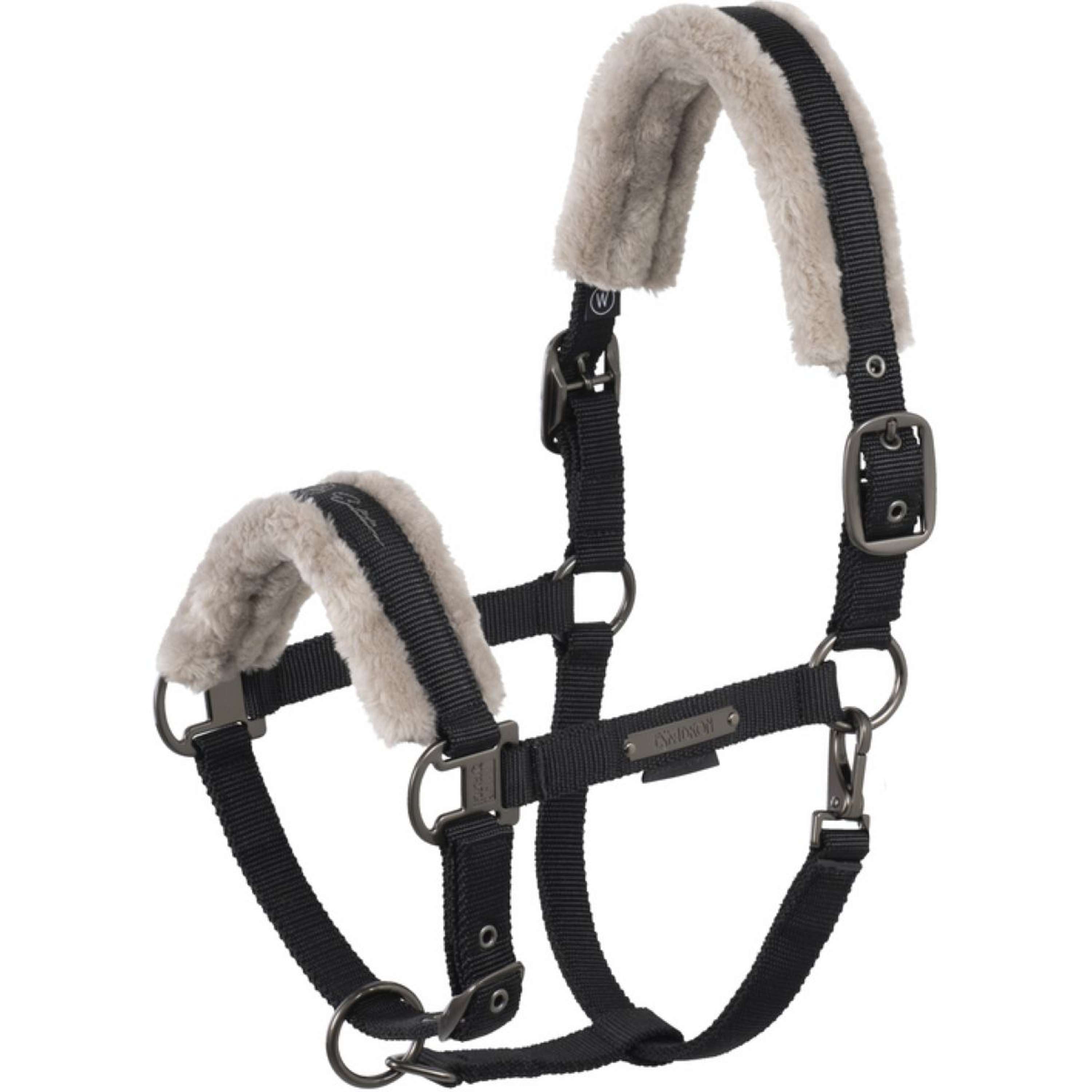 Eskadron Halster Faux Fur Platinum '25 Zwart