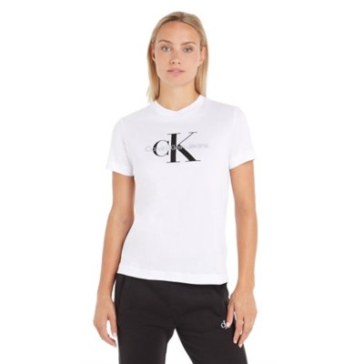 Tee-shirt à manches courtes femme Core Monogram Regular CALVIN KLEIN