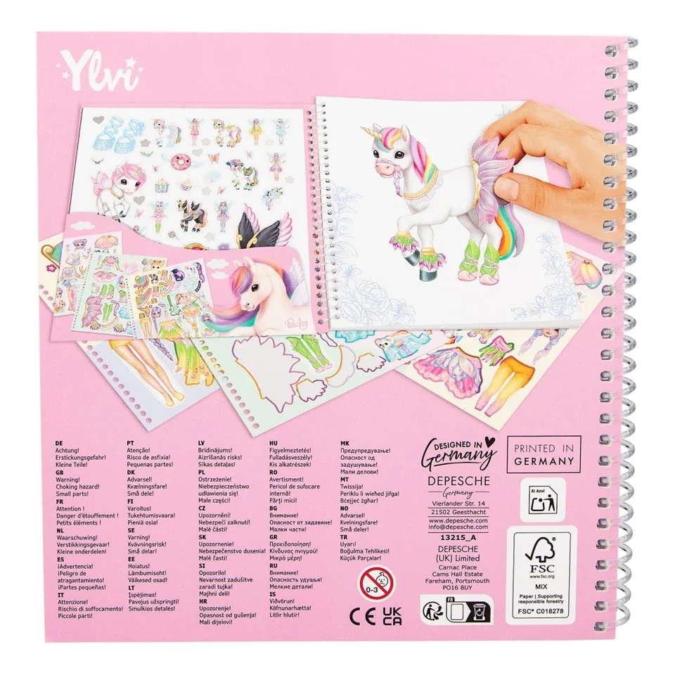 Ylvi - Dress Me Up Stickerbog