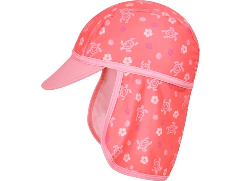 Playshoes Sommermütze Hawaii Koralle Gr. 49 cm Süsse Mütze mit UV-Schutz 50