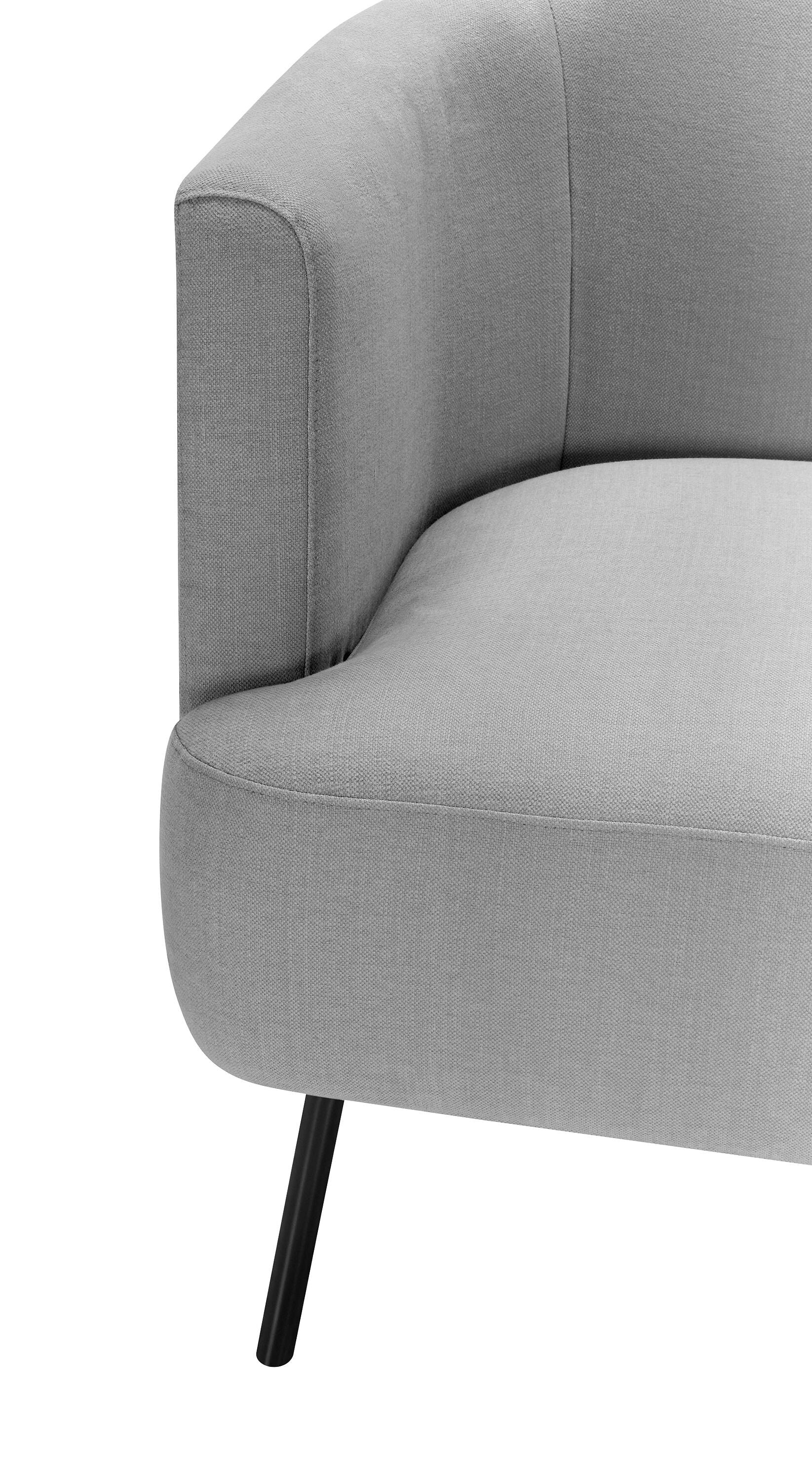 FUNK Sessel - Hellgrau / B: 68.0 cm x T: 70.0 cm x H: 69.0 cm