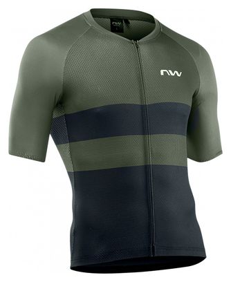 Maillot Manches Courtes Northwave Blade Air Vert/Noir