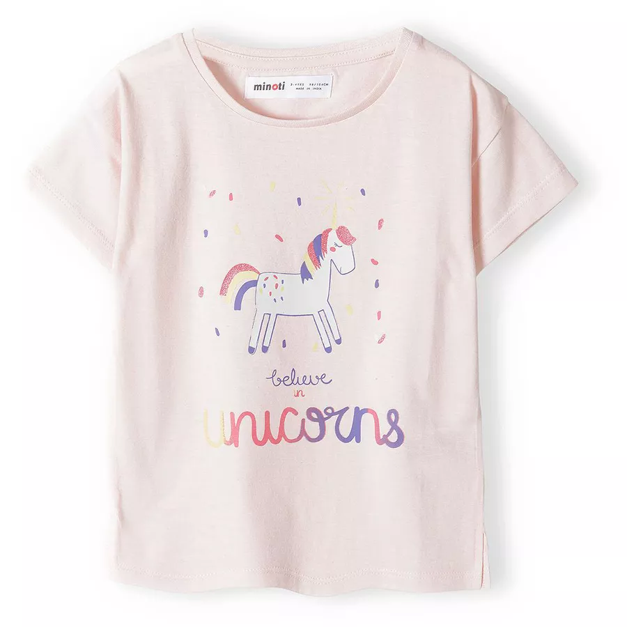 MINOTI 3er-Pack T-Shirts HellrosaWeiß