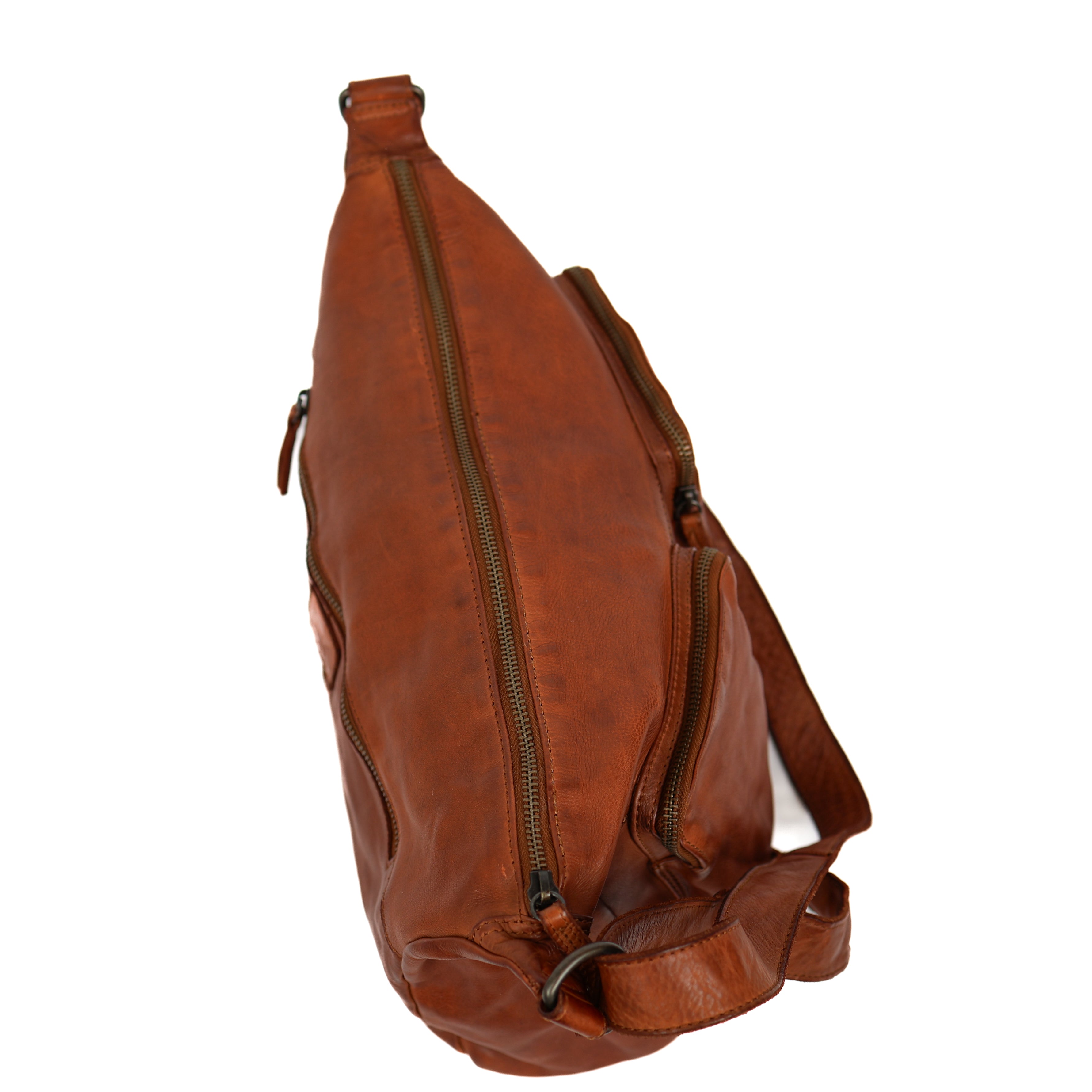 Schoudertas 'Fay' cognac COGNAC
