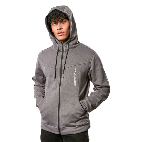 Alpinestars - Sweat zippé à capuche Era Gris
