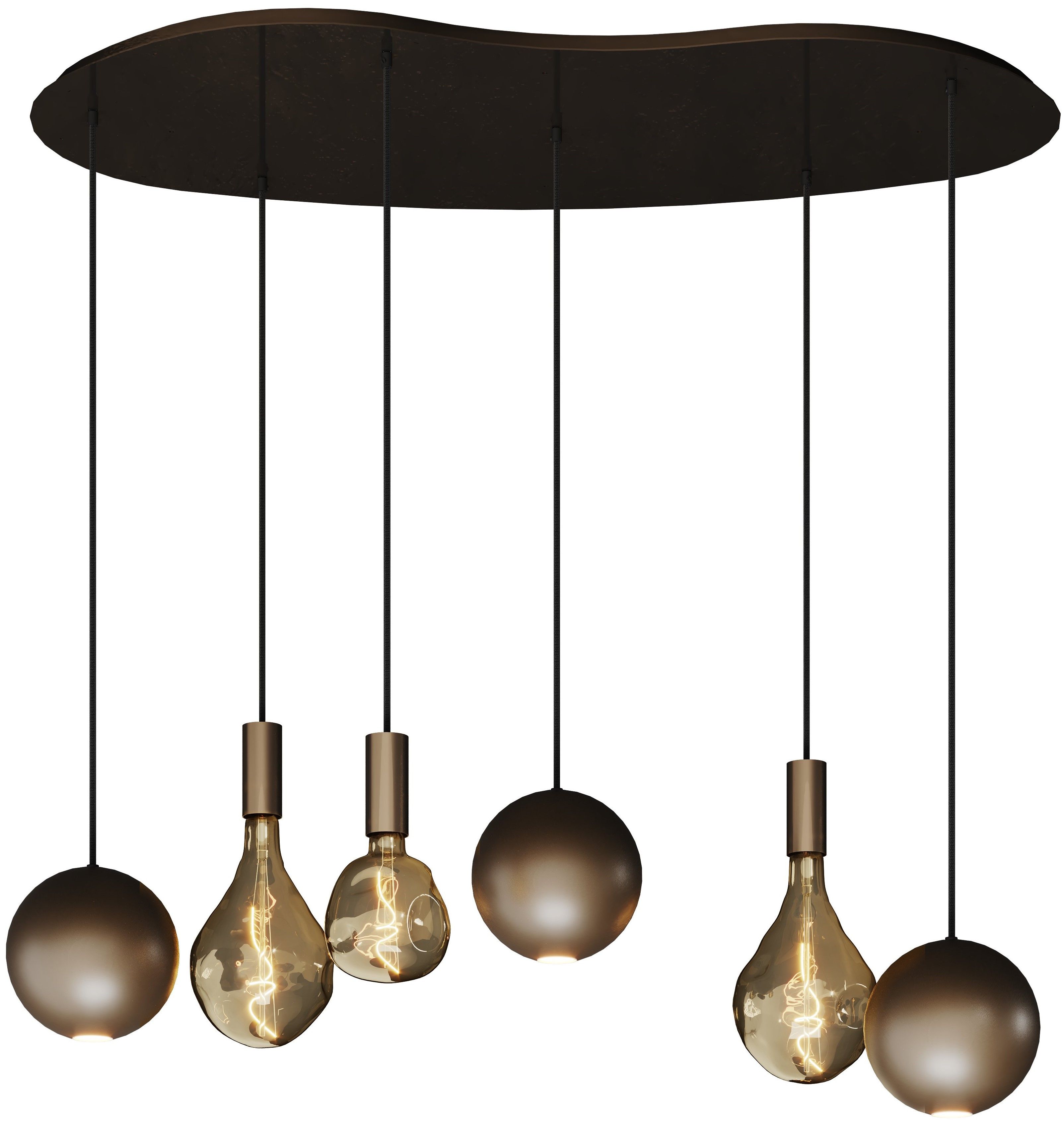 Hanglamp Ztahl - 4510-Platinum Gerace B120 x D60 cm