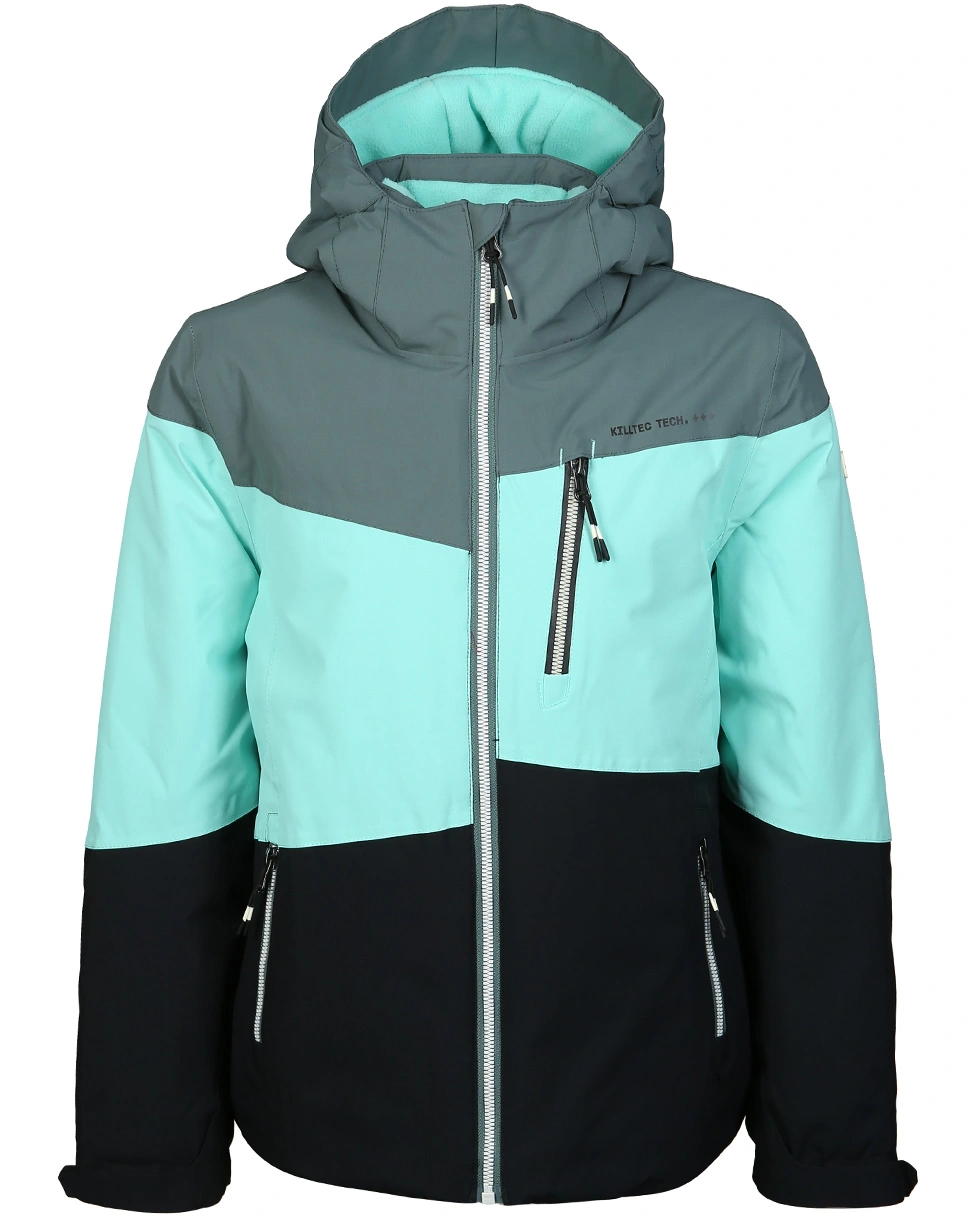 Funktionsjacke KOW 170 GRLS in dunkel peppermint