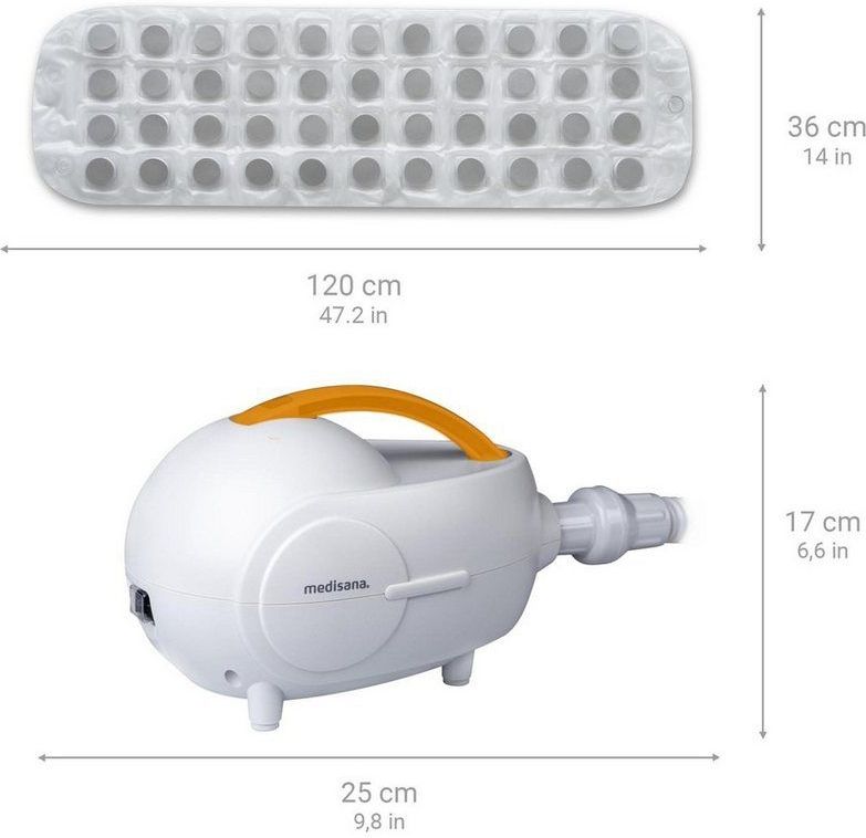Medisana MBH – Bubbelbadmat