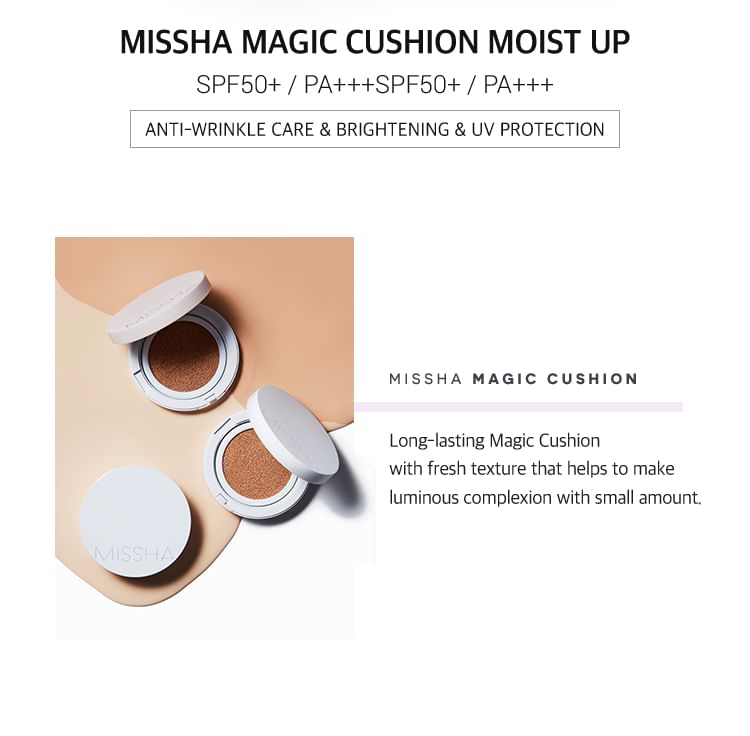 MISSHA - Magic Cushion Moist Up - 2 kleuren