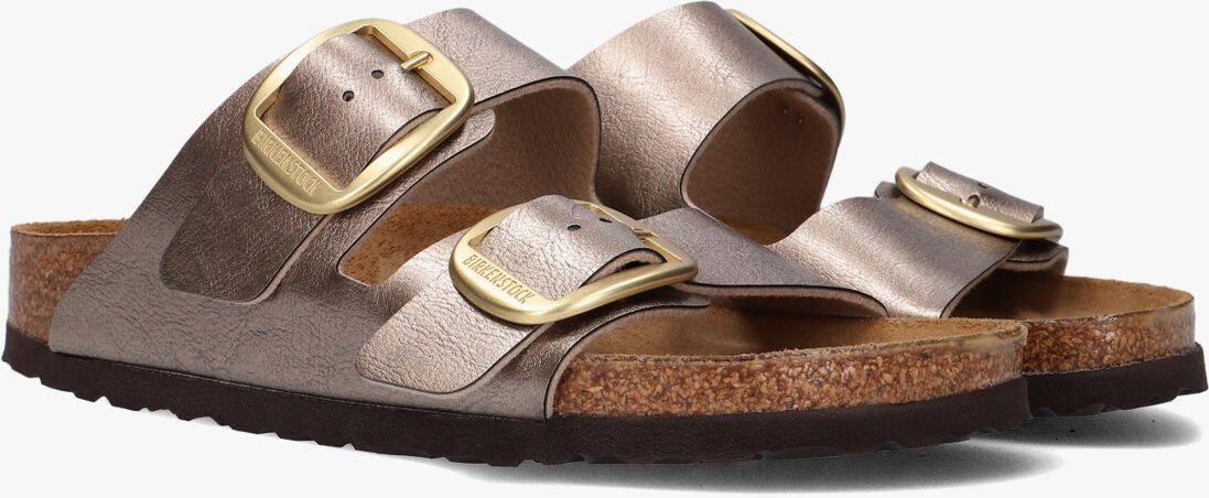 bronskleurig birkenstock slippers arizona dames