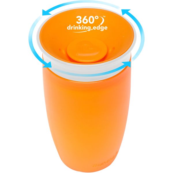 Munchkin Miracle 360º Sippy Cup Oranje 12mnd+ 296ml