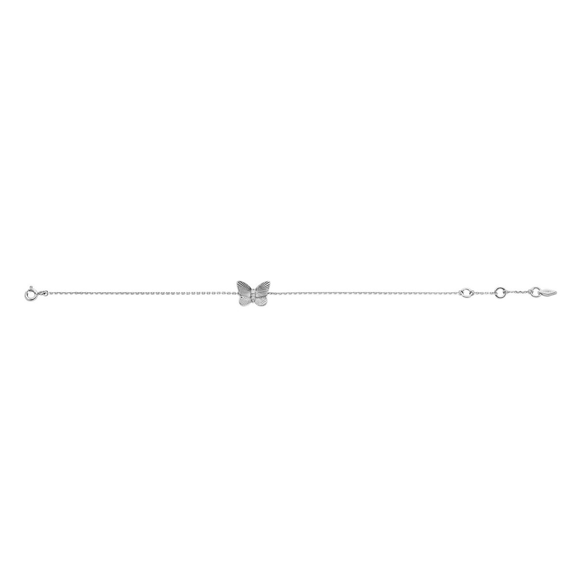 Bracelet Fossil papillon en argent 925