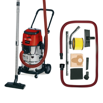 Einhell 2x18V nat-/droogzuiger TE-VC 36/30 Li S (zonder accu)