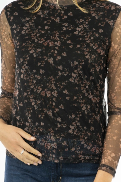 tee shirt manches longues molly bracken sk3924a20 black