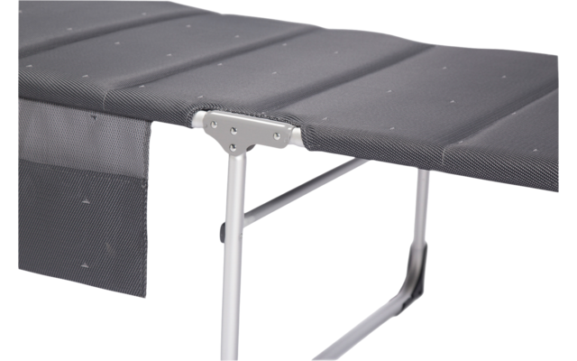Crespo AL/363 Deluxe Sonnenliege dunkelgrau
