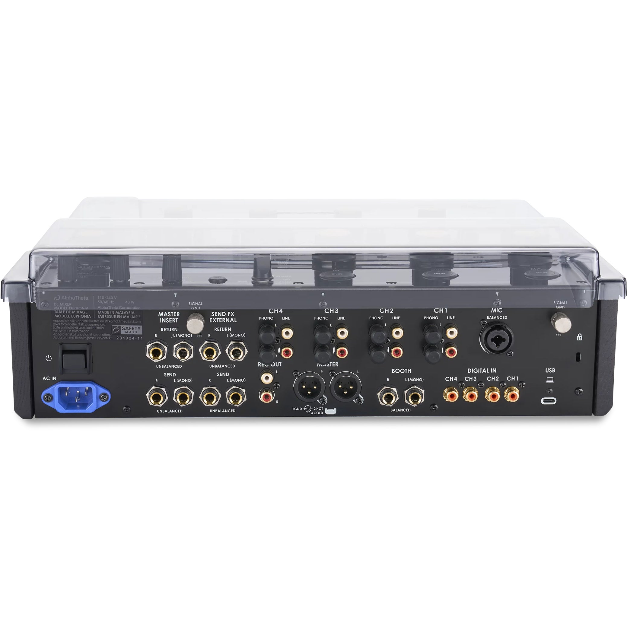 Decksaver AlphaTheta Euphonia stofkap