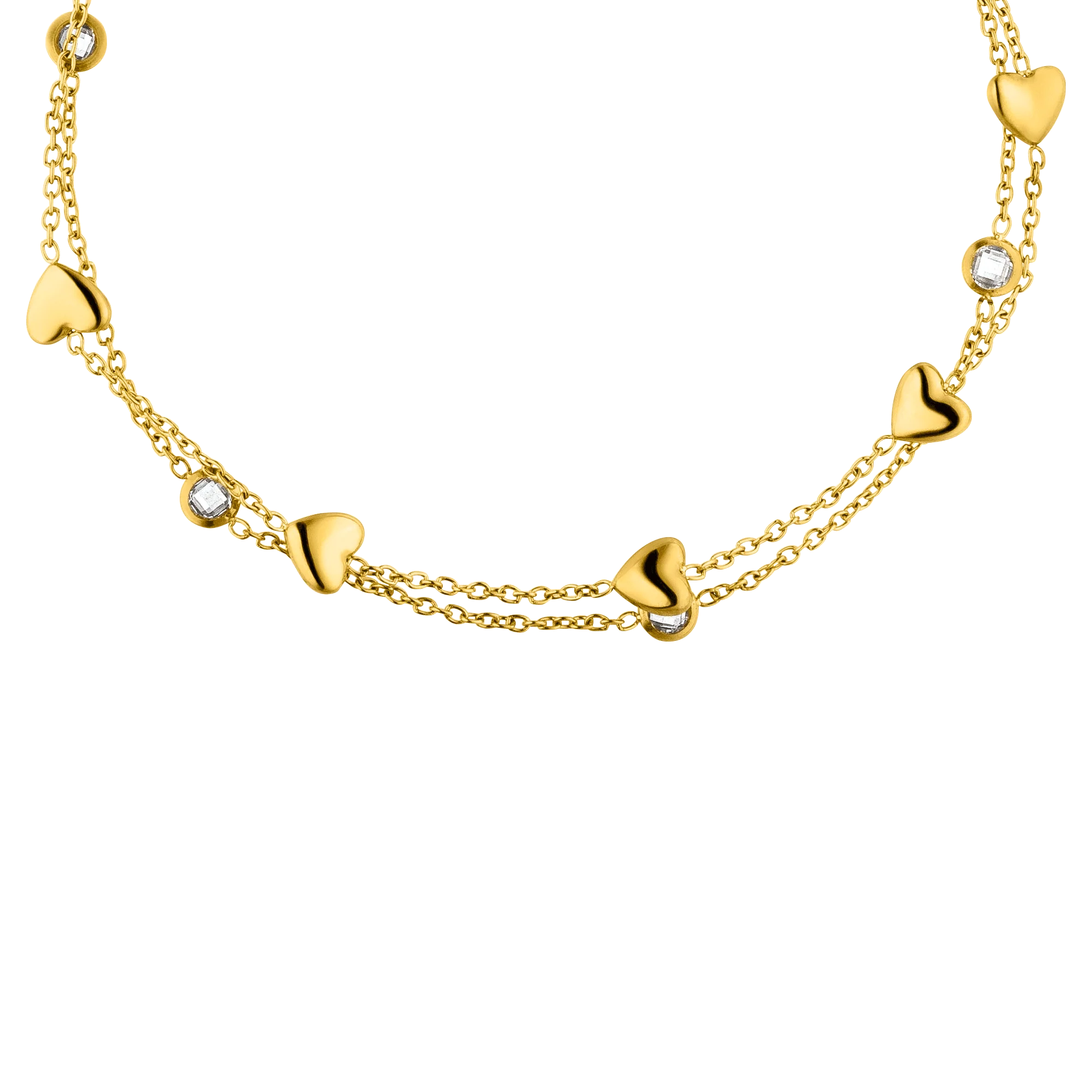 Glitter Heart Armband - PURELEI