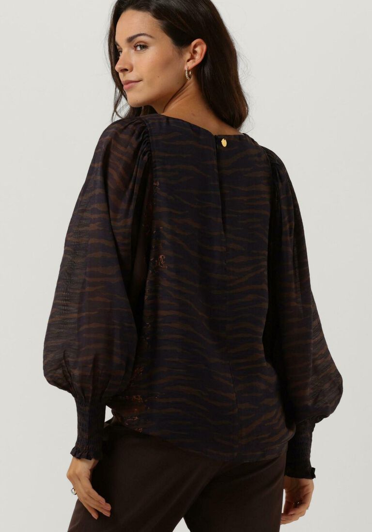 FREEBIRD bruine freebird blouse tisha blouse