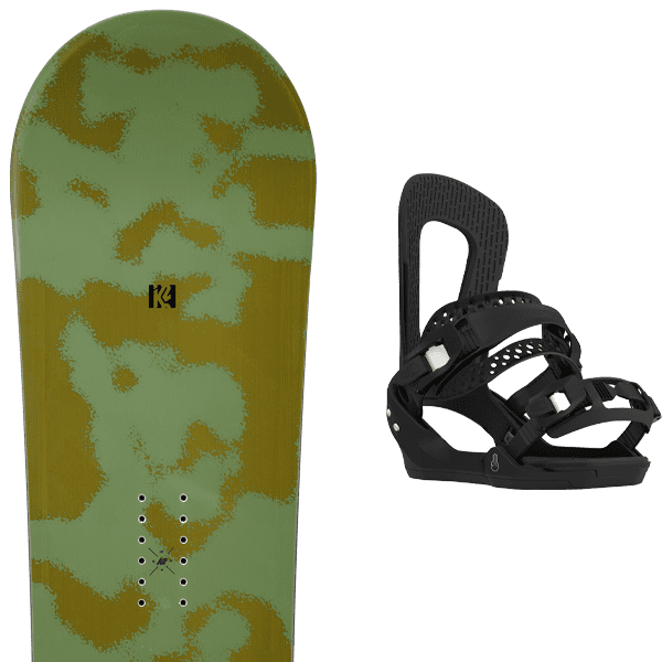 Pack snowboard K2 STANDARD + Fix