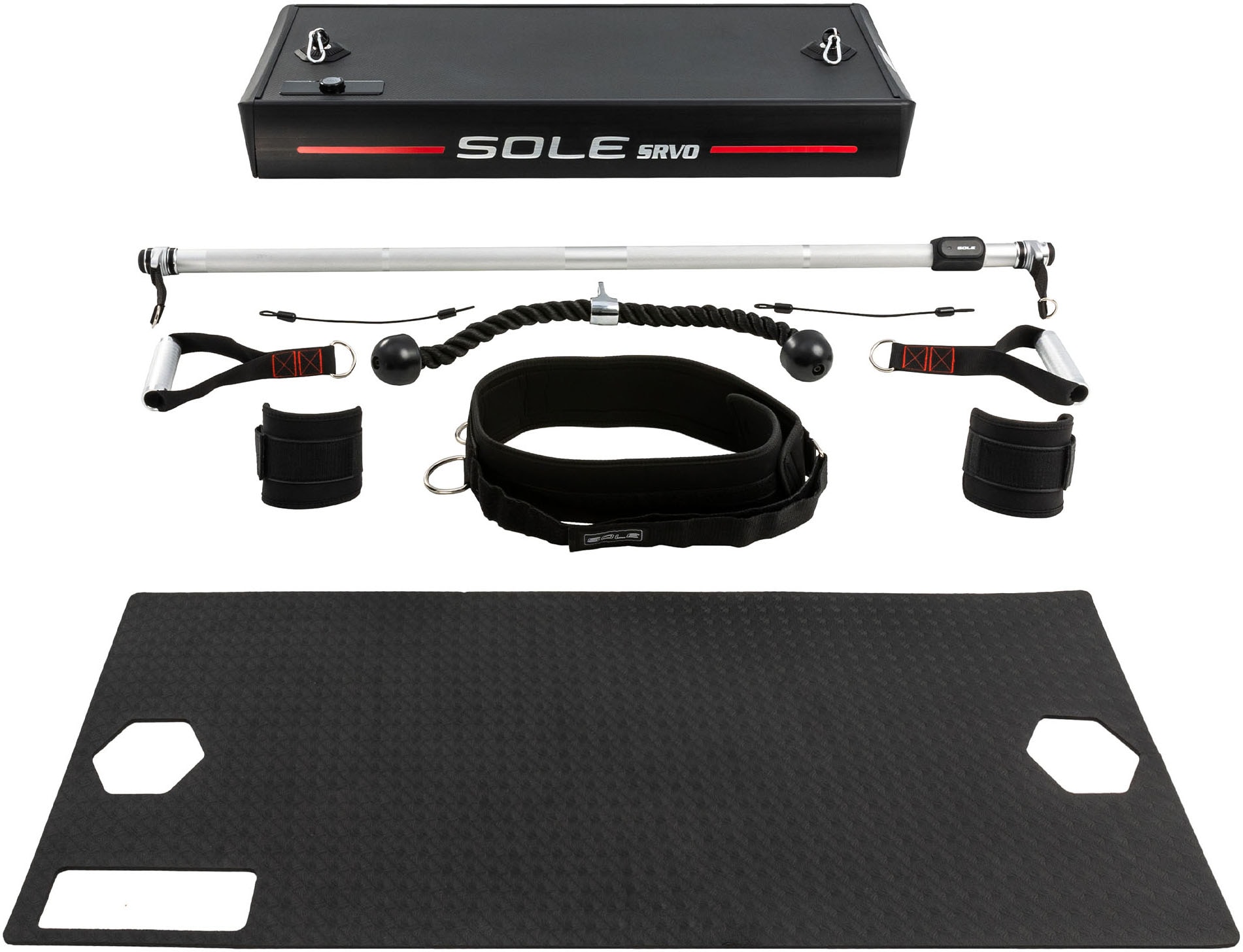 SOLE Fitness Kraftstation »SRVO Basic All-in-one-Trainer« Set,  multifunktionale Fitnessstation, max. Trainingsgewicht 150 kg