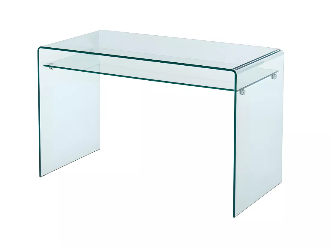 Bureau STILEOS - 1 niche - Verre trempé