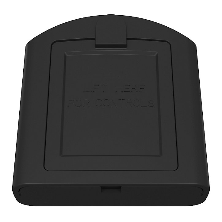 Capteur de mouvement extérieur Davern IP65 6V 0,1W H.10 x L.7 x L.7 GoodHome noir mat