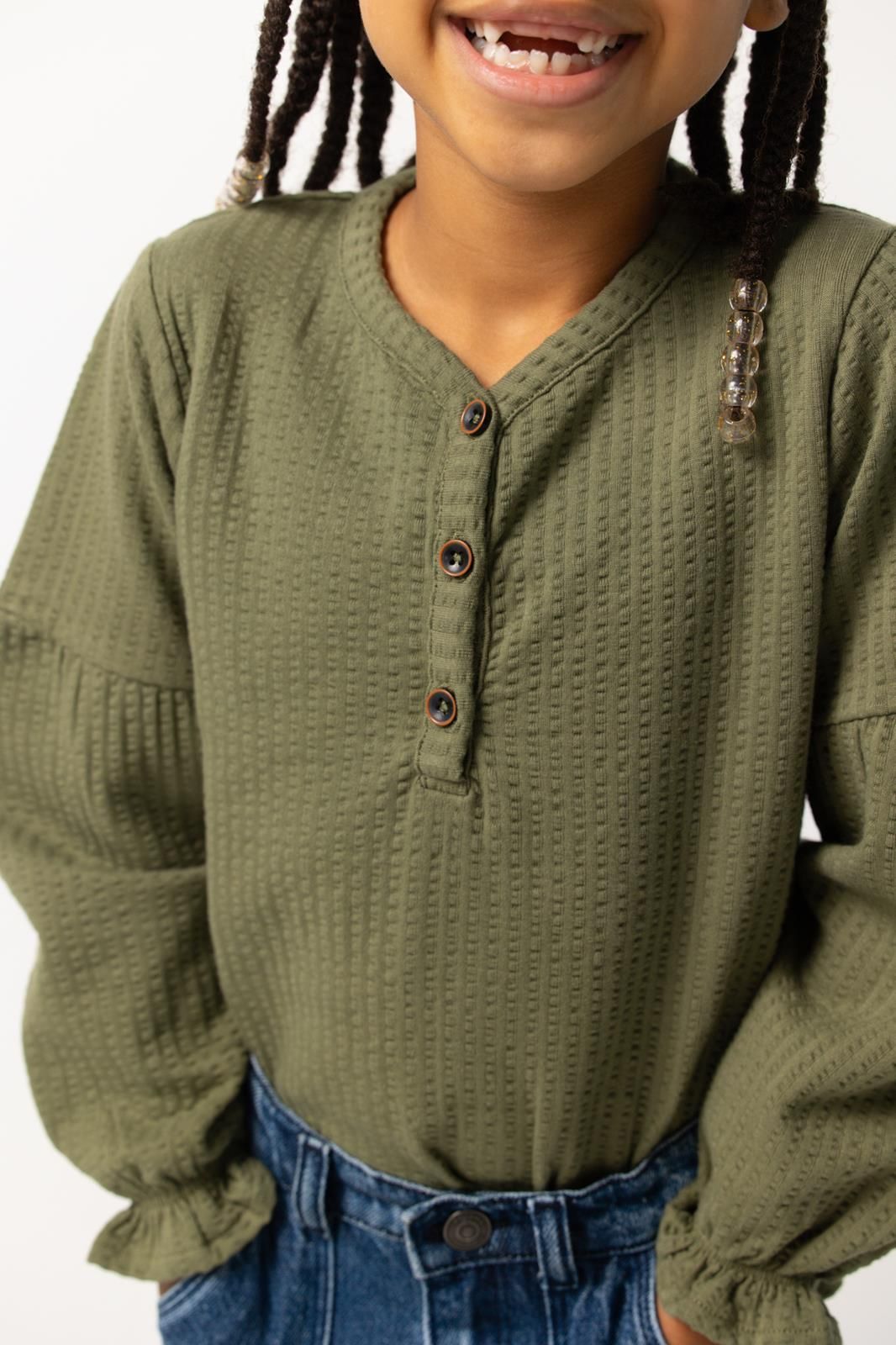 Noppies Kids Longsleeve Prattville - Olivine