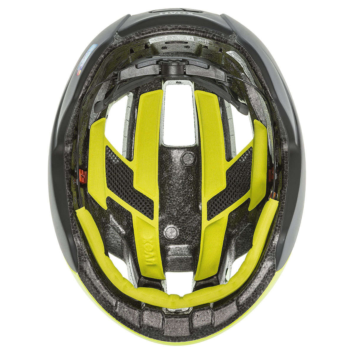 Uvex Rise CC Race Fietshelm Geel/Zwart