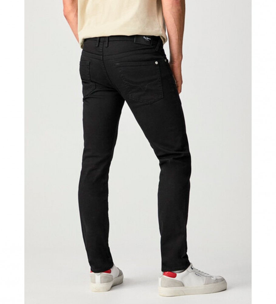 Calça jeans Pepe Jeans Slim Fit preta