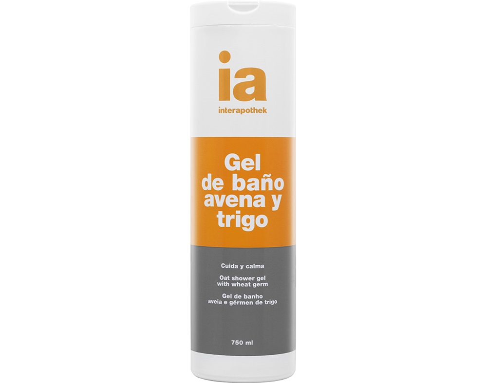 GEL INTERAPOTHEK BANHO AVEIA 750ML