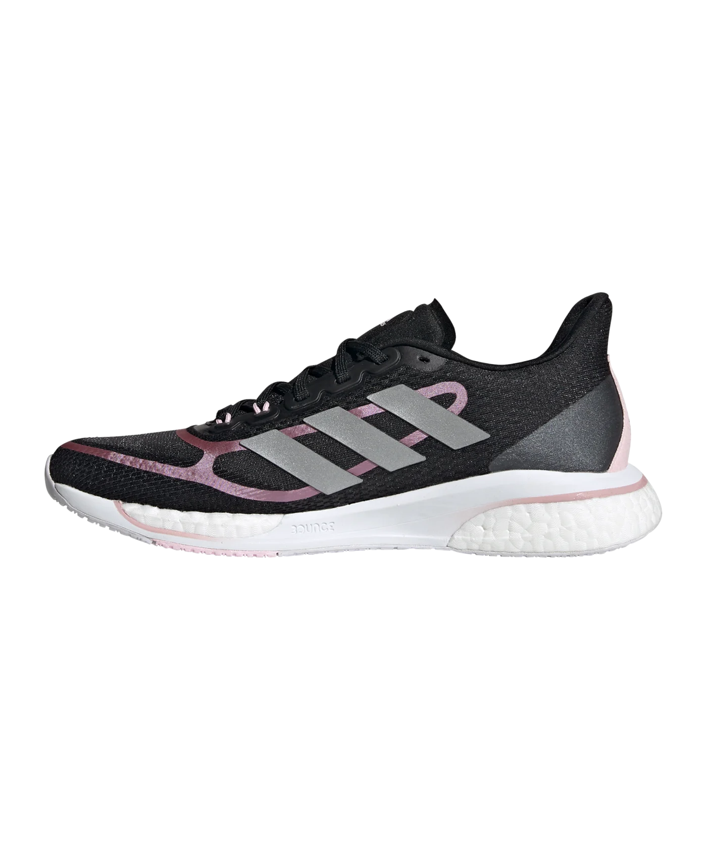 adidas Supernova+ Running Damen Schwarz Silber