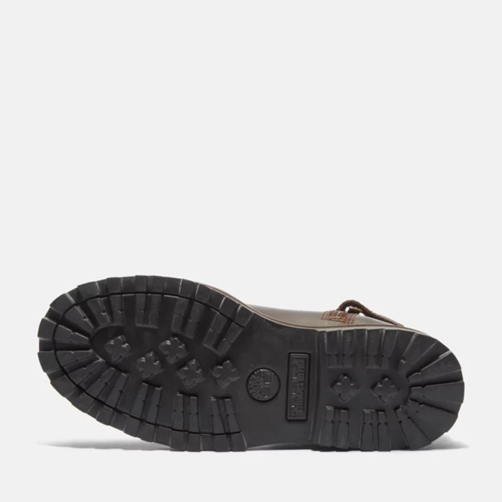 Bota Chelsea infantil Courma Kid na cor marrom escuro