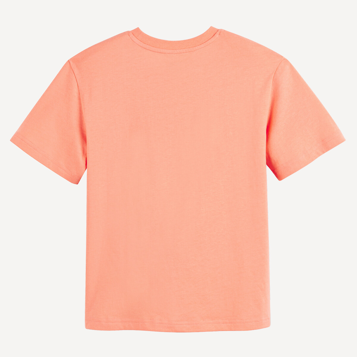 COLEÇÕES LA REDOUTE<br>Camiseta de gola redonda com texto