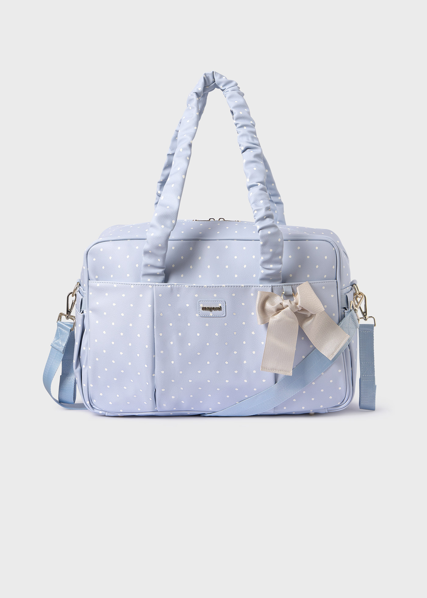bolsa de bebê de bolinhas