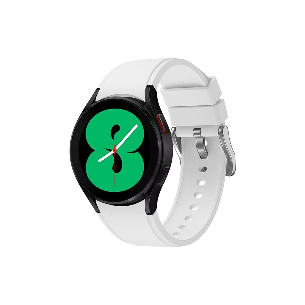Sport armbånd till Samsung Galaxy Watch 4 (44mm) - Hvit