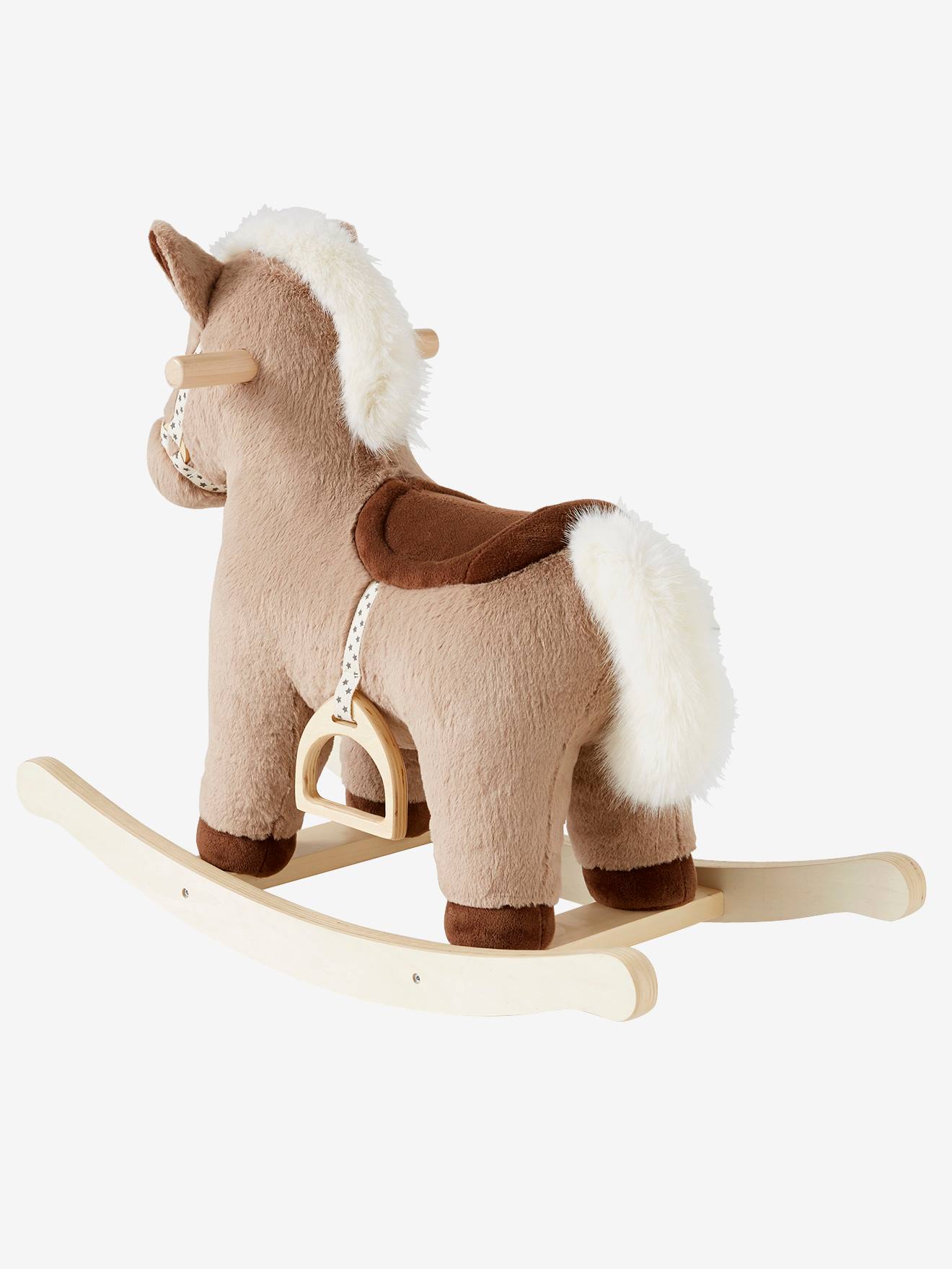 cavalo de balanço marrom